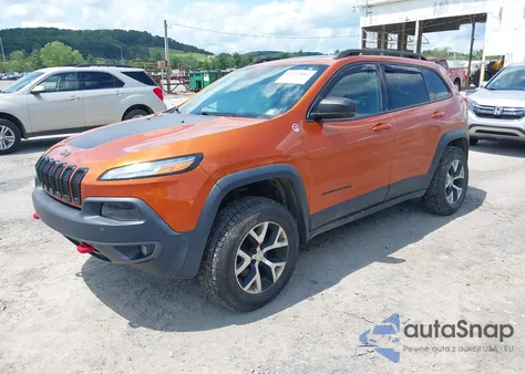 2014 Jeep Cherokee Trailhawk from USA, damaged, VIN 1C4PJMBS2EW308583